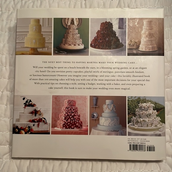 Martha Stewart’s Wedding Cakes Hardback Book - Picture 5 of 6
